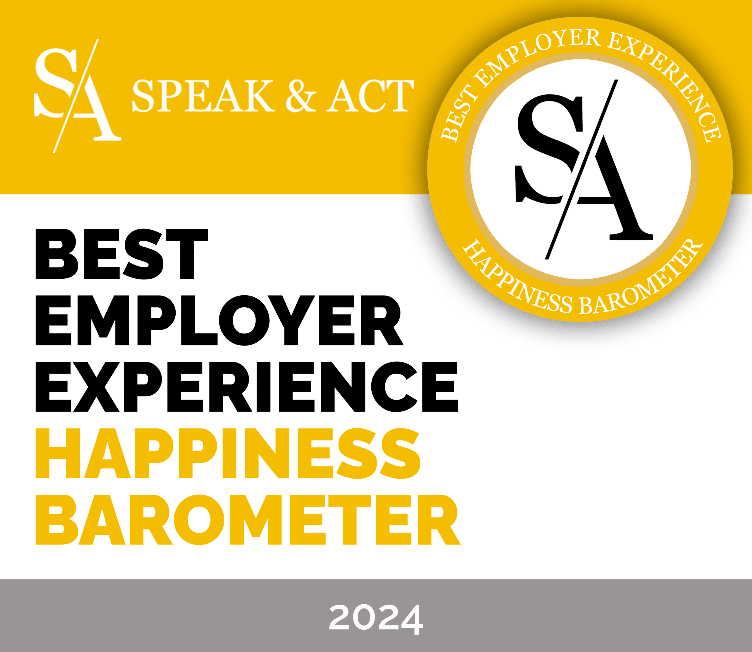 ENIGMA, labellisée Best Employer Experience 2024 par Speak & Act !