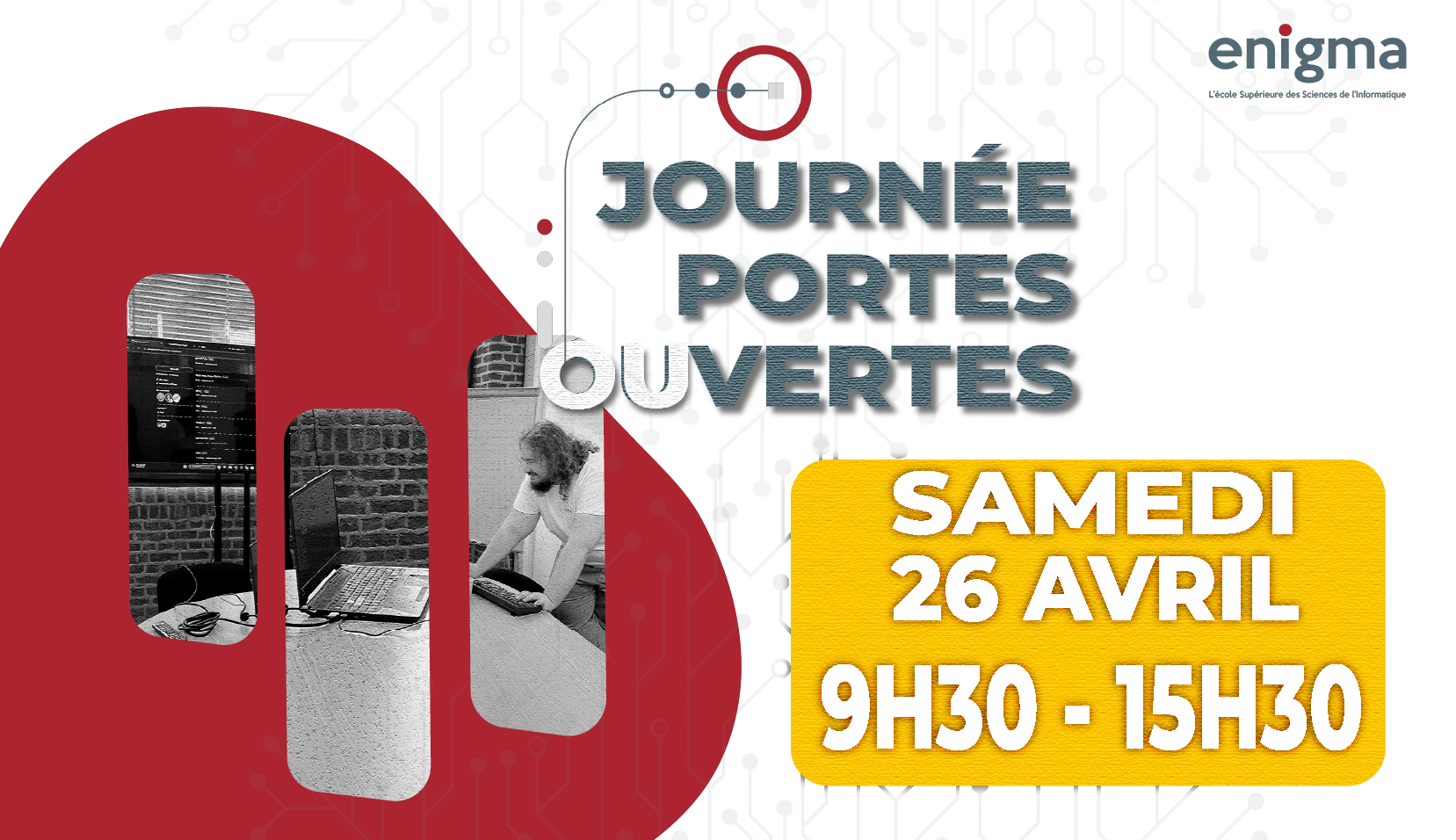 Nouvelle Journée Portes Ouvertes chez ENIGMA – Samedi 26 avril 2025