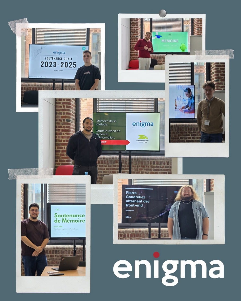 La promotion ENIGMA 2025 est sortie.